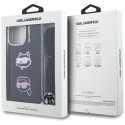 Kryt Karl Lagerfeld IML Crossbody pro iPhone 16 Pro Max - black