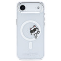 Kryt Karl Lagerfeld IML Peekaboo MagSafe iPhone Air - čirý