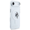 Kryt Karl Lagerfeld IML Peekaboo MagSafe iPhone Air - čirý