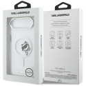 Kryt Karl Lagerfeld IML Peekaboo MagSafe iPhone Air - čirý