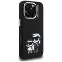 Kryt Karl Lagerfeld Karl&Choupette MagSafe iPhone 16 Pro Max - černý