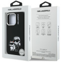 Kryt Karl Lagerfeld Karl&Choupette MagSafe iPhone 16 Pro Max - černý