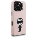 Kryt Karl Lagerfeld KARL SKETCH pro iPhone 16 Pro Max - růžová