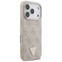 Kryt Guess 4G STRAP TRIANGLE pro iPhone 17 Pro - růžová