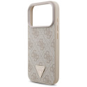 Kryt Guess 4G STRAP TRIANGLE pro iPhone 17 Pro - růžová