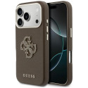 Kryt Guess FW RESIN Logo pro iPhone 17 Pro - hnědý