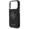 Kryt Guess FW RESIN LOGO iPhone 17 Pro černý
