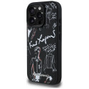 Kryt Karl Lagerfeld MagSafe pro iPhone 16 Pro Max černý