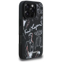 Kryt Karl Lagerfeld MagSafe pro iPhone 16 Pro Max černý