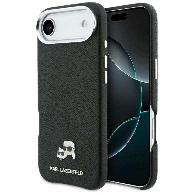 Kryt Karl Lagerfeld KARL & CHOUPETTE pro iPhone Air - černý