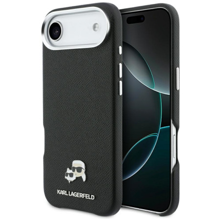 Kryt Karl Lagerfeld KARL & CHOUPETTE pro iPhone Air černý