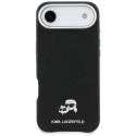 Kryt Karl Lagerfeld KARL & CHOUPETTE pro iPhone Air černý