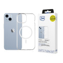 3mk Armor MagCase kryt pro iPhone 14 Plus - transparentní