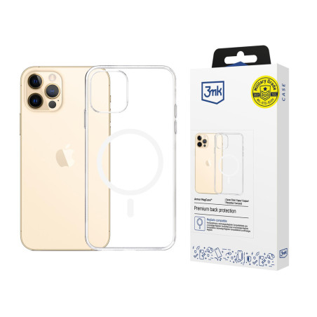 Kryt 3mk Armor Magcase pro iPhone 12 Pro Max transparentní