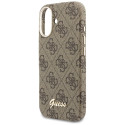 Kryt Guess 4G SCRIPT MagSafe pro iPhone 17 - hnědá