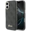 Kryt Guess 4G Script MagSafe pro iPhone 17 - černý
