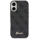 Kryt Guess 4G Script MagSafe pro iPhone 17 - černý