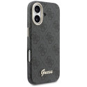 Kryt Guess 4G Script MagSafe pro iPhone 17 - černý