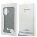 Kryt Guess 4G Script MagSafe pro iPhone 17 - černý