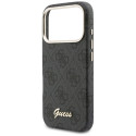 Kryt Guess 4G Script MagSafe iPhone 17 Pro – černý