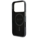 Kryt Guess 4G Script MagSafe iPhone 17 Pro – černý
