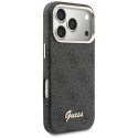 Kryt Guess 4G Script MagSafe pro iPhone 17 Pro Max - černý