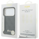 Kryt Guess 4G Script MagSafe pro iPhone 17 Pro Max - černý