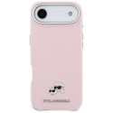 Kryt Karl Lagerfeld Karl & Choupette pro iPhone Air - růžová