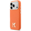 Kryt Karl Lagerfeld Karl Head Logo pro iPhone 17 Pro Max - orange