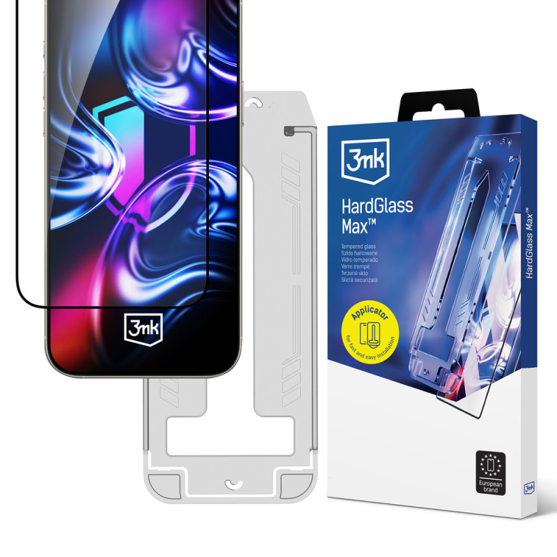 Ochranné sklo 3mk HardGlass Max pro iPhone XS Max / 11 Pro Max - transparentní