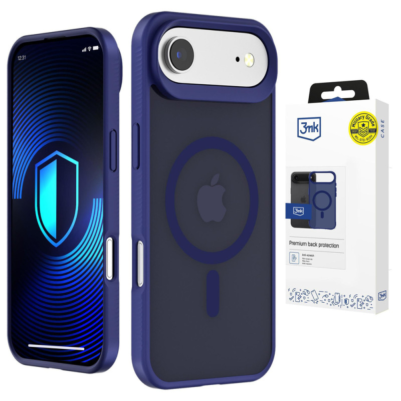 Kryt 3mk SMOKE MagCase pro iPhone Air - blue