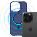 3mk SMOKE MAGCASE kryt iPhone 16 Pro Max blue-translucent