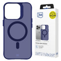 Kryt 3mk SMOKE MAGCASE pro iPhone 16 Pro - modrá