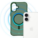 3mk Smoke MagCase Kryt pro iPhone 16 - zeleno-průsvitný