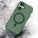 3mk Smoke MagCase Kryt pro iPhone 16 - zeleno-průsvitný