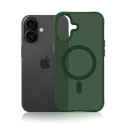 Kryt 3mk Smoke MagCase iPhone 16 Pro - zelený-transparentní