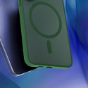 Kryt 3mk Smoke MagCase iPhone 17 Pro Max zelená