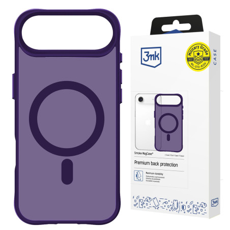 Kryt 3mk SMOKE MAGCASE pro iPhone Air - purple