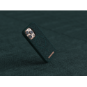 NJORD Jord MagSafe Kryt z lososí kůže pro iPhone 13 Pro Max, tmavě zelený