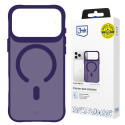 Kryt 3mk Smoke MagCase pro iPhone 17 Pro - purple-translucent