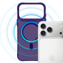 Kryt 3mk SMOKE MAGCASE pro iPhone 17 Pro Max - purple-translucent