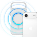 Kryt 3mk Smoke MagCase pro iPhone Air - white-translucent