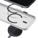 Kryt 3mk SMOKE MAGCASE pro iPhone 17 Pro Max - white-translucent