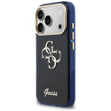 Kryt Guess IML 4G Script Metal iPhone 17 Pro – modrá