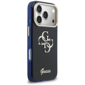 Kryt Guess IML 4G Script Metal iPhone 17 Pro – modrá