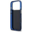 Kryt Guess IML 4G Script Metal iPhone 17 Pro – modrá