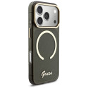 Kryt Guess IML Glitters Script iPhone 17 Pro černý