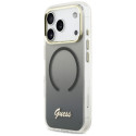 Kryt Guess IML Gradient Script Metal MagSafe iPhone 17 Pro Max – če