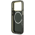 Kryt Guess IML Peony Dot pro iPhone 17 Pro - černý