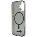 Kryt Guess IML Script Metal MagSafe iPhone 17 - černý